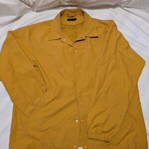 Yellow UNIQLO Nylon Coach Jacket
